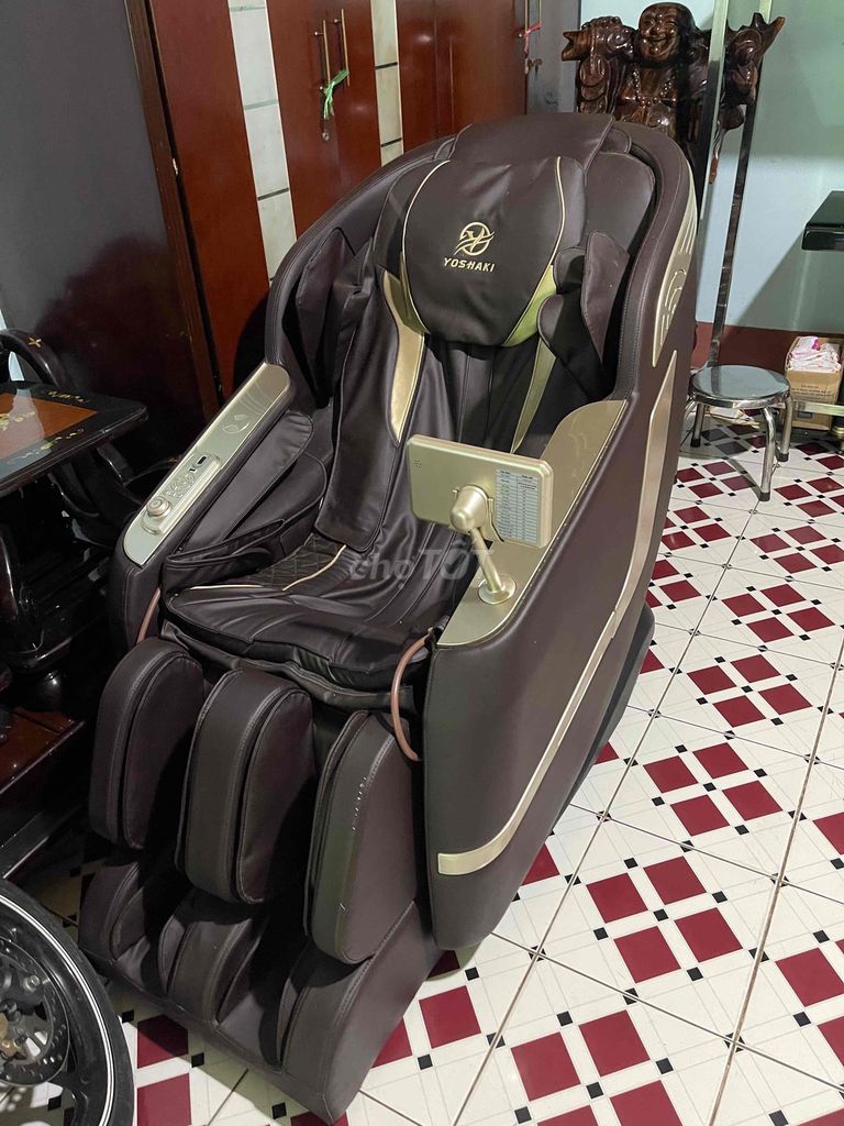 Ghế massage YOSHAKI Nâu Da. Mua bán Bàn ghế tại Huyện Phong Điền Cần Thơ được đăng bởi Bùi Thị Ngọc Chánh hình 1