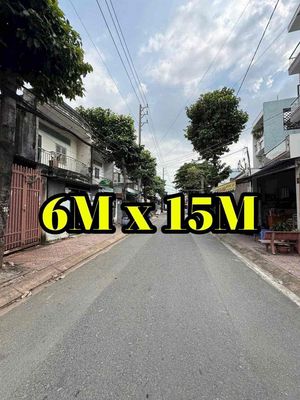 Đất 6x15m Shr, MT Đg XTT 59 - Vị Trí Đẹp 1/100m Phan Văn Hớn.