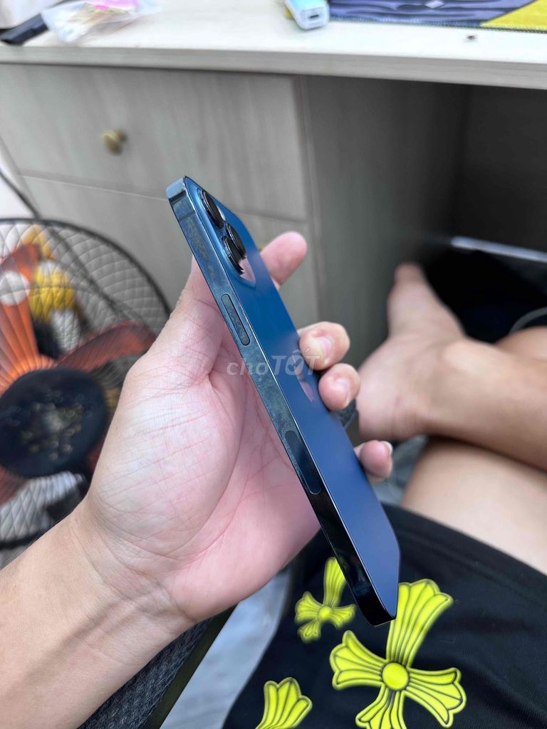 Apple iPhone 12 Pro Max 128GB Xanh. Mua bán Điện thoại tại Huyện Trảng Bom Đồng Nai được đăng bởi thái  hình 1