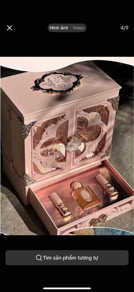 Cốp trang điểm 14 món