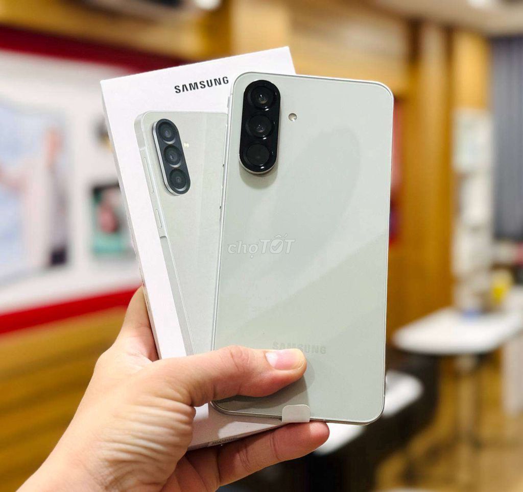 Samsung A56 128G Xanh bảo hành dài. Mua bán Điện thoại tại Huyện Gia Lâm Hà Nội được đăng bởi tienquang hình 1