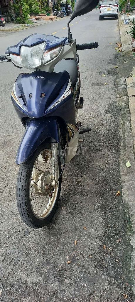Honda Wave S 2013 синий полуавтомат