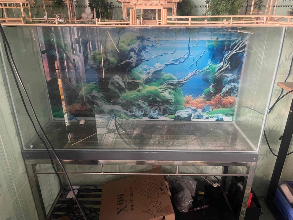 Bể cá kính 120x30x70cm mới. Mua bán Phụ kiện, Thức ăn, Dịch vụ tại Thành phố Thủ Đức Tp Hồ Chí Minh được đăng bởi CARE 24H hình 1