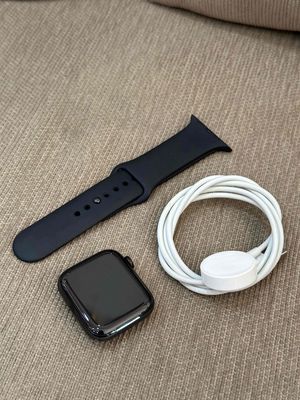 Apple Watch SR4 44m black bản thép lte