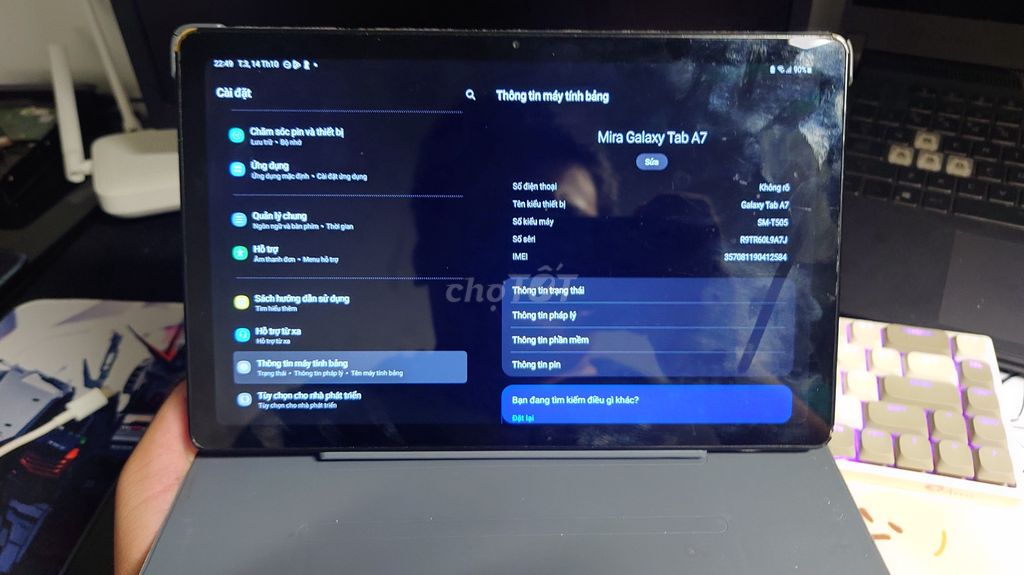 Bán samsung tab a7 10.4 2020 tặng kèm bao da. Mua bán Máy tính bảng tại Thành phố Biên Hòa Đồng Nai được đăng bởi Tâm hình 1