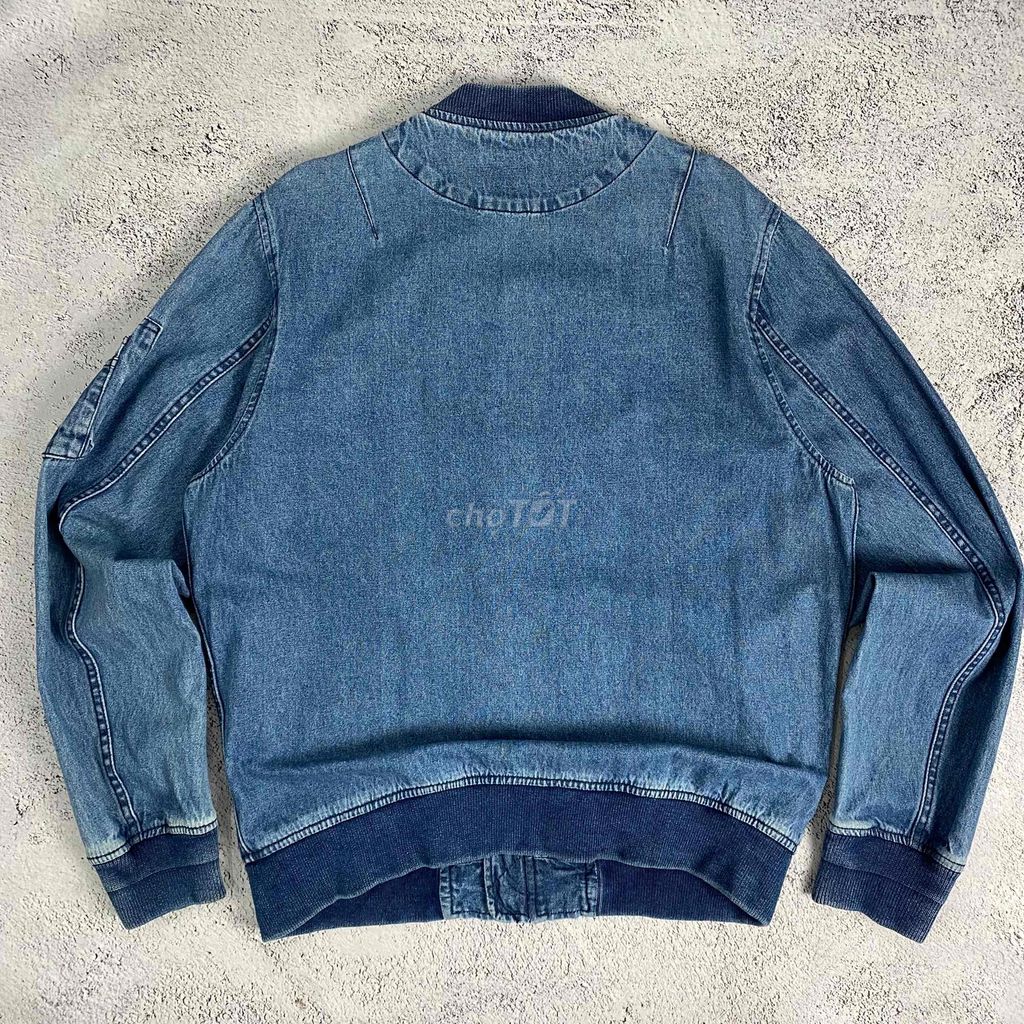 /Bomber Denim Jacket by Back Number/. Mua bán Quần áo tại Quận Ngũ Hành Sơn Đà Nẵng được đăng bởi Bạch Lê Hoàng hình 2