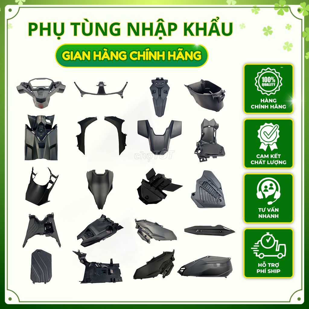 [LẺ MÓN] Bộ nhựa nhám VARIO CLICK 125 150