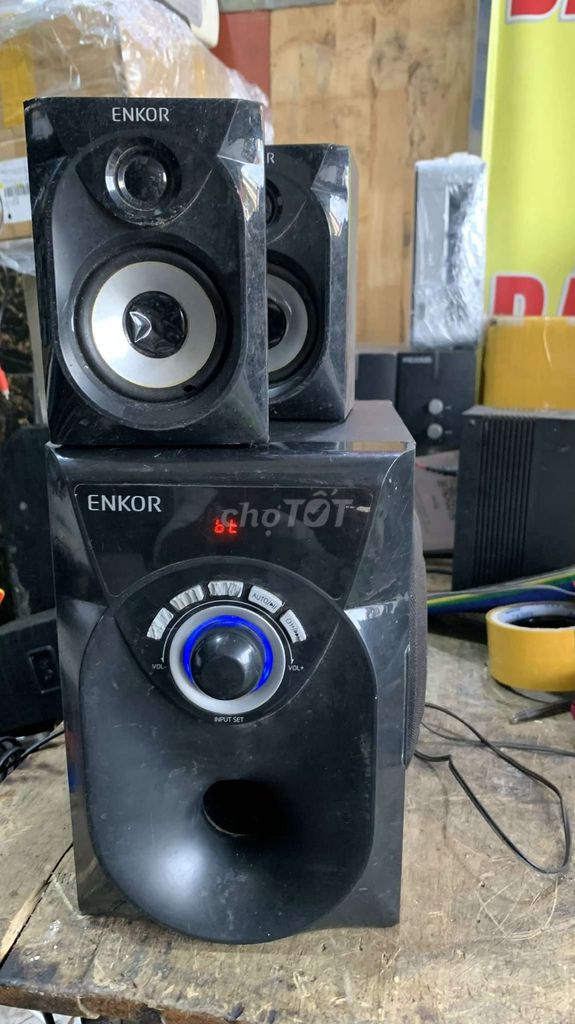 Loa vi tính Enkor Bluetooth Đen. Mua bán Tivi, Âm thanh tại Quận Tân Bình Tp Hồ Chí Minh được đăng bởi Anh ngọc  hình 1