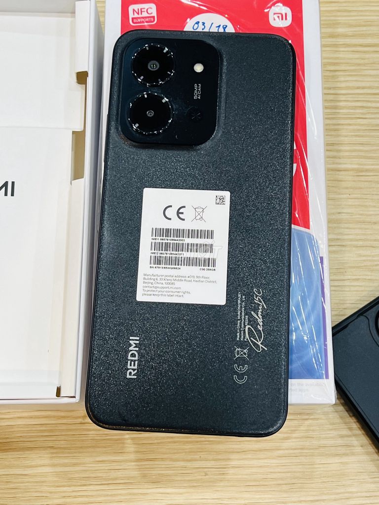 Xiaomi Redmi 15C 256GB Đen Như mới. Mua bán Điện thoại tại Quận Đống Đa Hà Nội được đăng bởi  Cường Táo hình 1