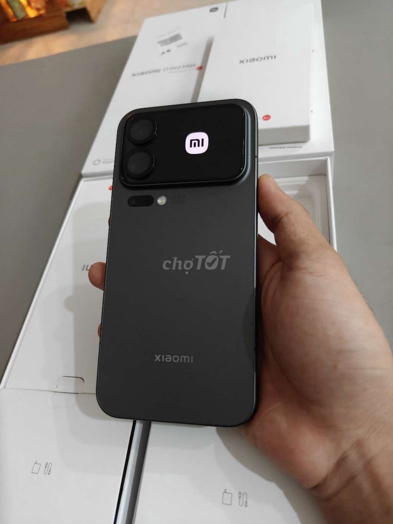 Xiaomi 17 Pro Max 12/512GB Đen có GL. Mua bán Điện thoại tại Thành phố Thủ Đức Tp Hồ Chí Minh được đăng bởi AVG Mobile hình 1