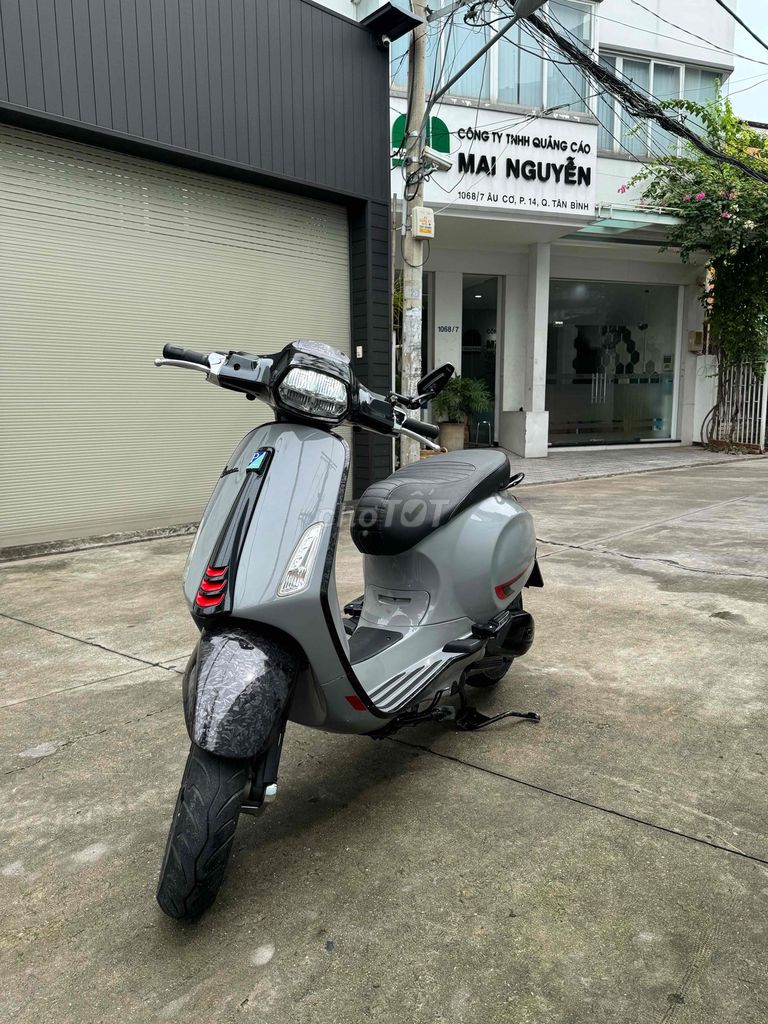 Vespa Sprint xám xi măng, Abs iGet, chính chủ Bstp. Mua bán Xe máy tại Quận Tân Bình Tp Hồ Chí Minh được đăng bởi Nguyễn hình 4