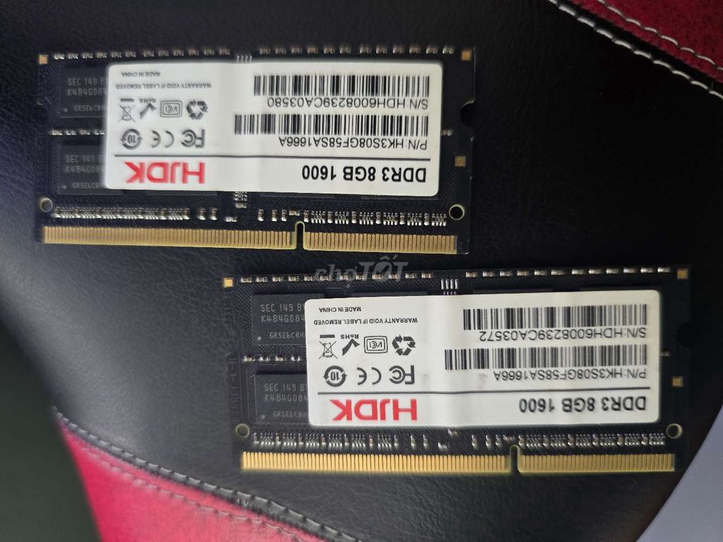 RAM laptop HJDK DDR3 8GB. Mua bán Linh kiện (RAM, Card...) tại Huyện Thanh Trì Hà Nội được đăng bởi Tuân hình 1
