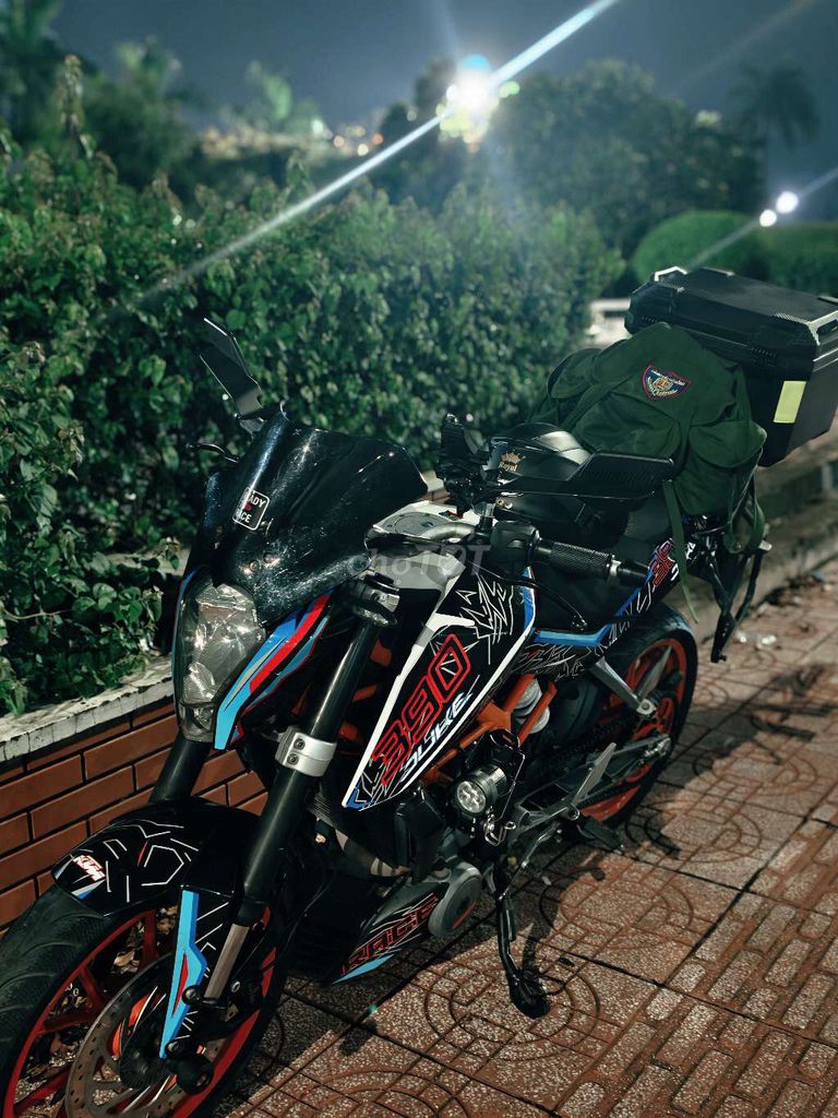 Ручные ленты KTM Duke 250 черные оранжевые синие