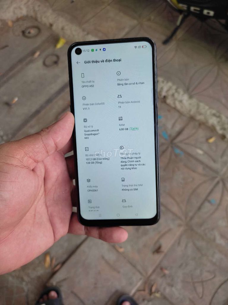 OPPO A52 6GB/128GB Đen. Mua bán Điện thoại tại Quận Ninh Kiều Cần Thơ được đăng bởi Mua bán trao đổi  hình 1