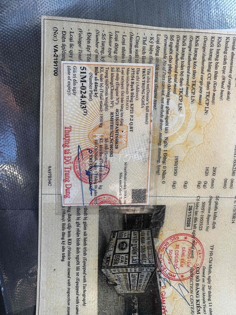 tera 100 đk bán hàng. Mua bán Phương tiện khác tại Quận 12 Tp Hồ Chí Minh được đăng bởi ĂN VẶT VƯỜN LÀI hình 5