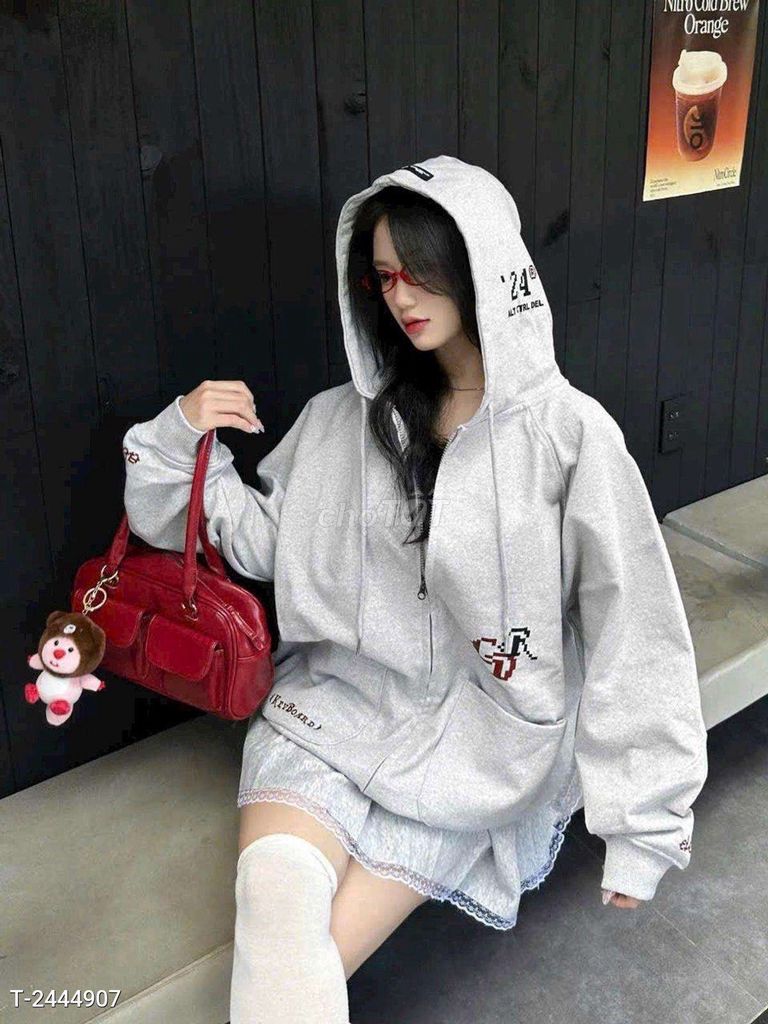 Áo khoác Nữ Nỉ bông Xám chống nắng. Mua bán Quần áo tại Huyện Triệu Phong Quảng Trị được đăng bởi Nguyễn TSáng hình 1