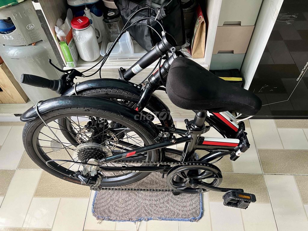 Xe đạp gấp Trinx Life 2.0 Đen Mới 99%. Mua bán Xe đạp tại Quận 4 Tp Hồ Chí Minh được đăng bởi Trần Mai Khanh hình 7