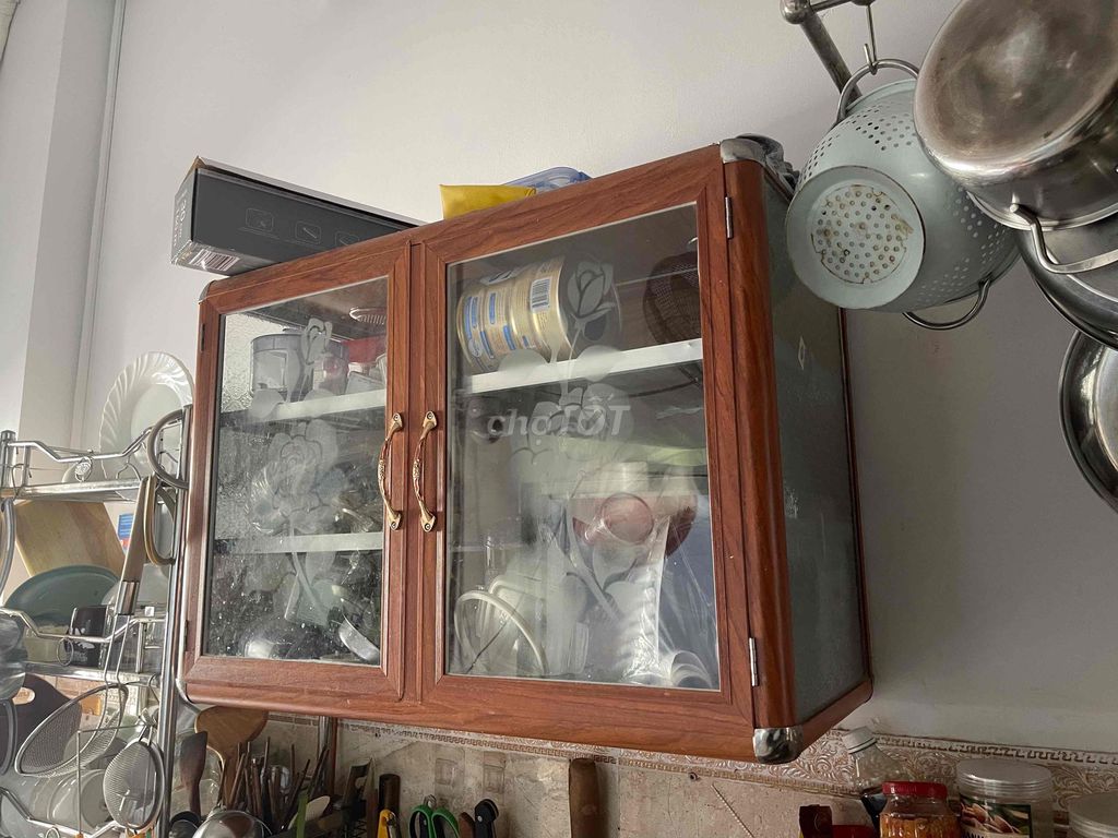 Tủ bếp Nhôm kính Nâu Mới. Mua bán Tủ, kệ gia đình tại Quận Gò Vấp Tp Hồ Chí Minh được đăng bởi Tên chưa cung cấp hình 1