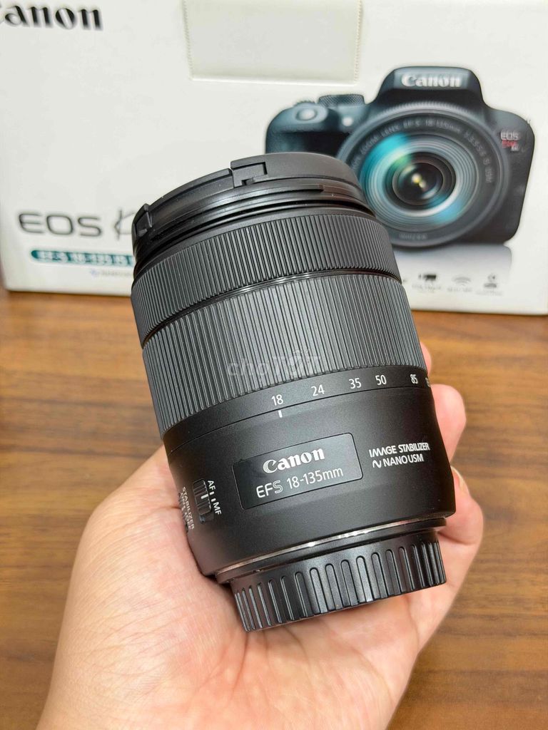 Ống kính Canon 18-135 Nano USM Đen. Mua bán Máy ảnh, Máy quay tại Quận Hai Bà Trưng Hà Nội được đăng bởi Quang Huy hình 1