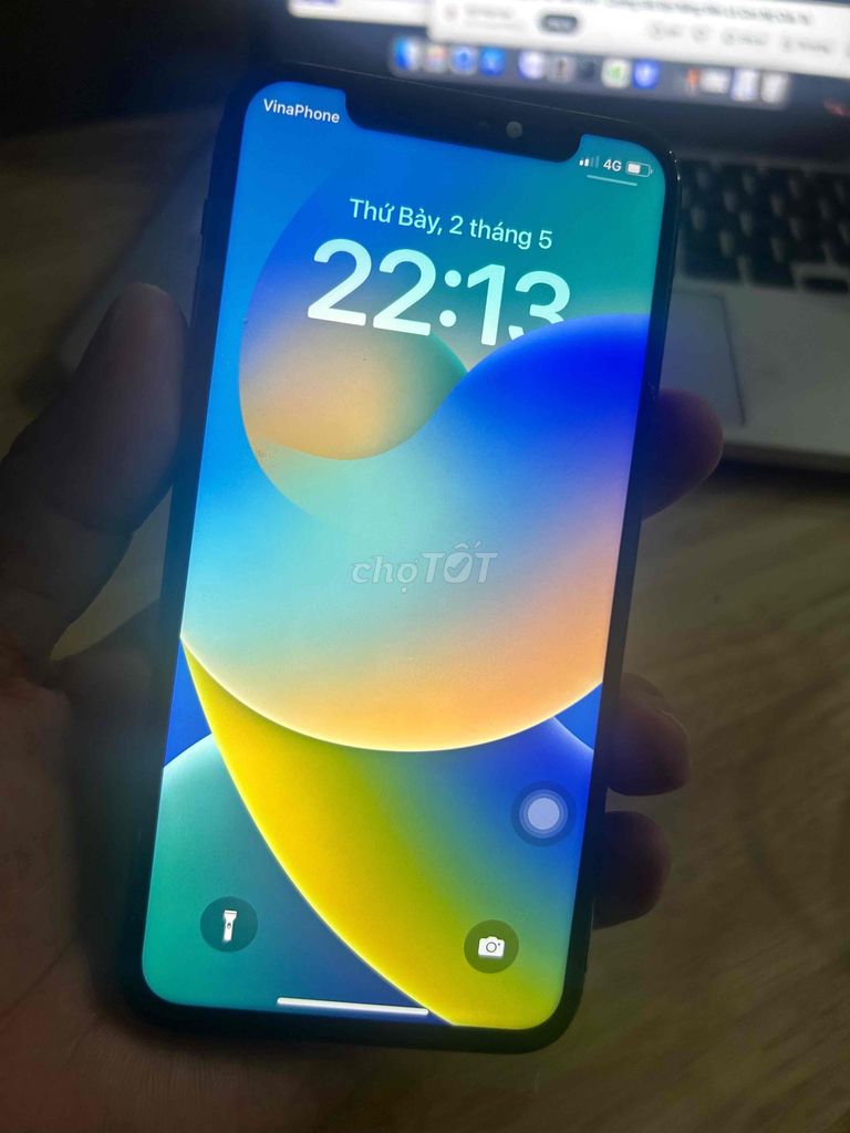 Apple iPhone X 64GB Đen Đã sử dụng. Mua bán Điện thoại tại Thành phố Dĩ An Bình Dương được đăng bởi quynh hình 1