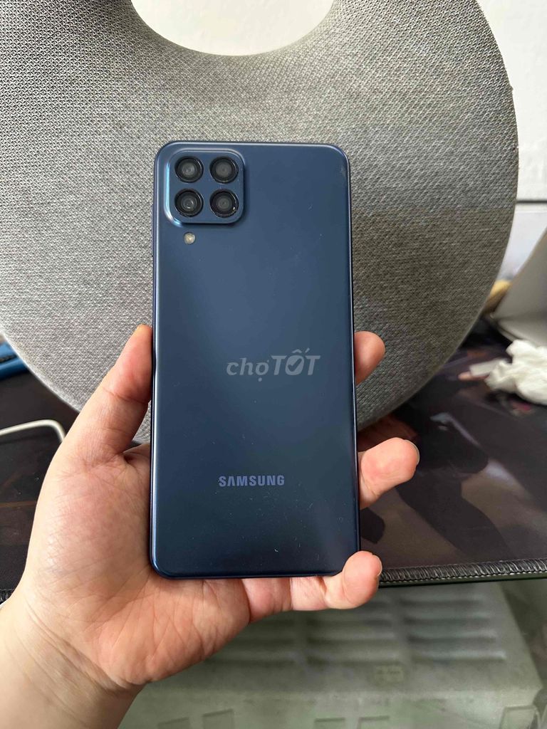 Samsung Galaxy M33 5G Xanh 128GB 8GB. Mua bán Điện thoại tại Quận Hoàng Mai Hà Nội được đăng bởi Phương Mai hình 1
