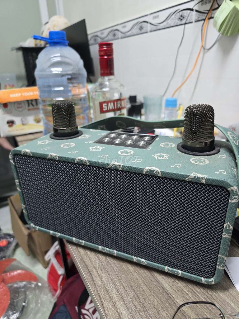 Loa karaoke mini Xanh ngọc. Mua bán Tivi, Âm thanh tại Quận 10 Tp Hồ Chí Minh được đăng bởi Võ Tuấn Anh hình 1