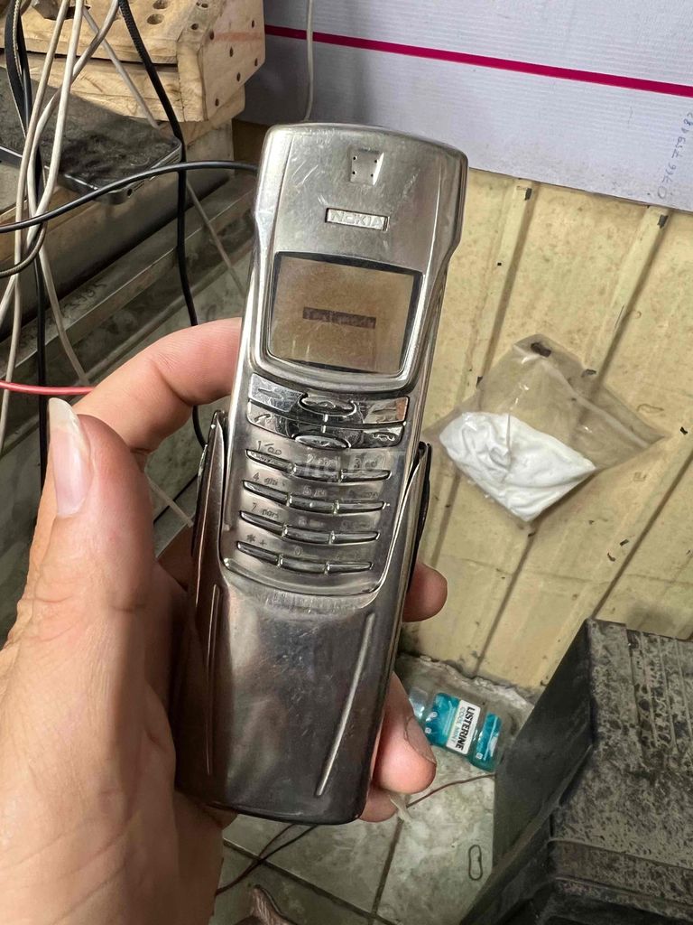 Nokia 8910 Bạc Đã qua sử dụng. Mua bán Điện thoại tại Thị xã Tân Uyên Bình Dương được đăng bởi phi trường mobile hình 1