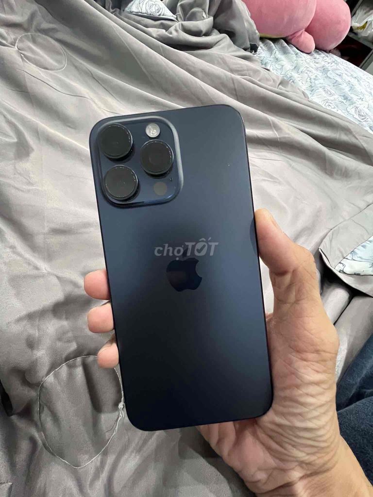 iPhone 15 Pro Max lock eid 256GB blu 99%. Mua bán Điện thoại tại Quận Hoàng Mai Hà Nội được đăng bởi Long voi hình 1