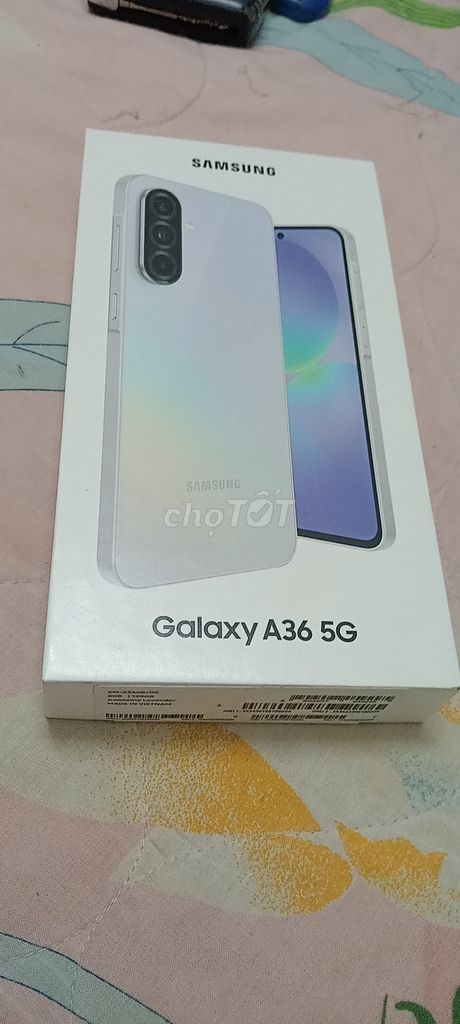 Samsung Galaxy A36 5G 128GB Tím Mới. Mua bán Điện thoại tại Huyện Mê Linh Hà Nội được đăng bởi lam nguyen hình 1