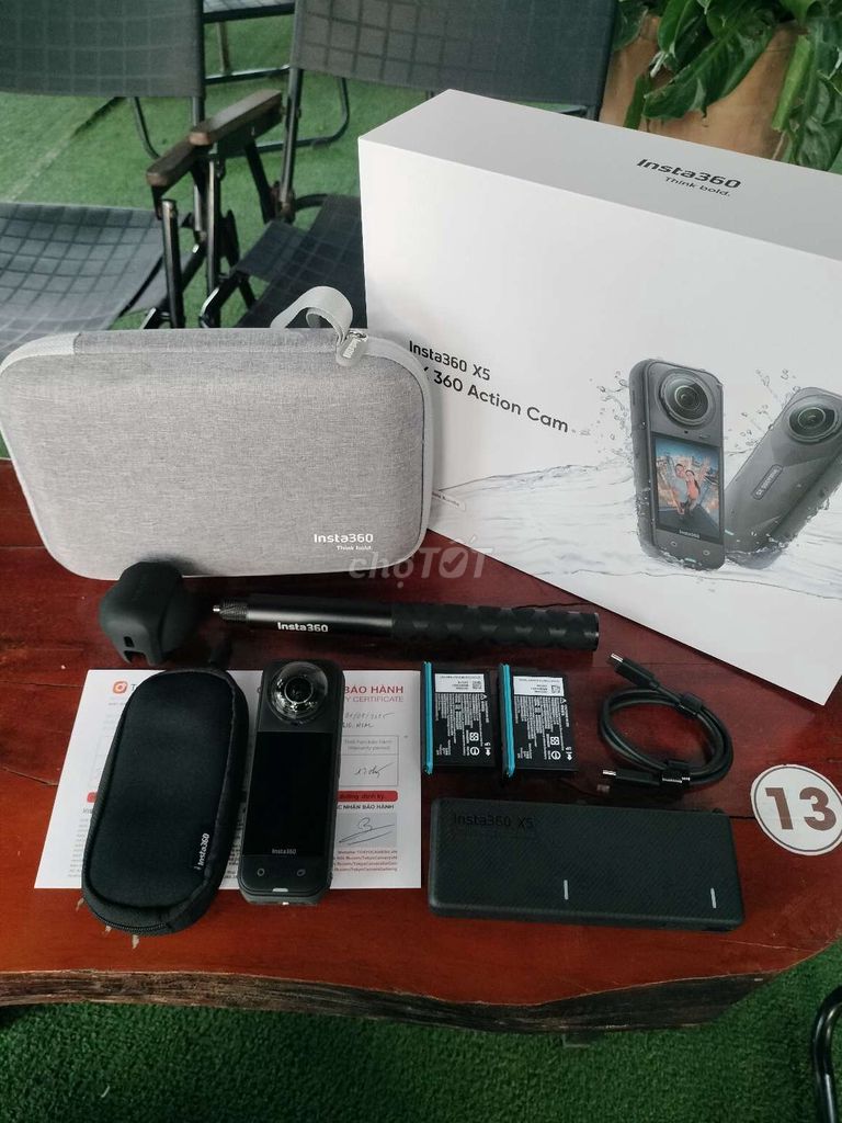 Insta360 X5 chính hãng combo. Mua bán Máy ảnh, Máy quay tại Huyện Củ Chi Tp Hồ Chí Minh được đăng bởi KHẦY ACTION  hình 1