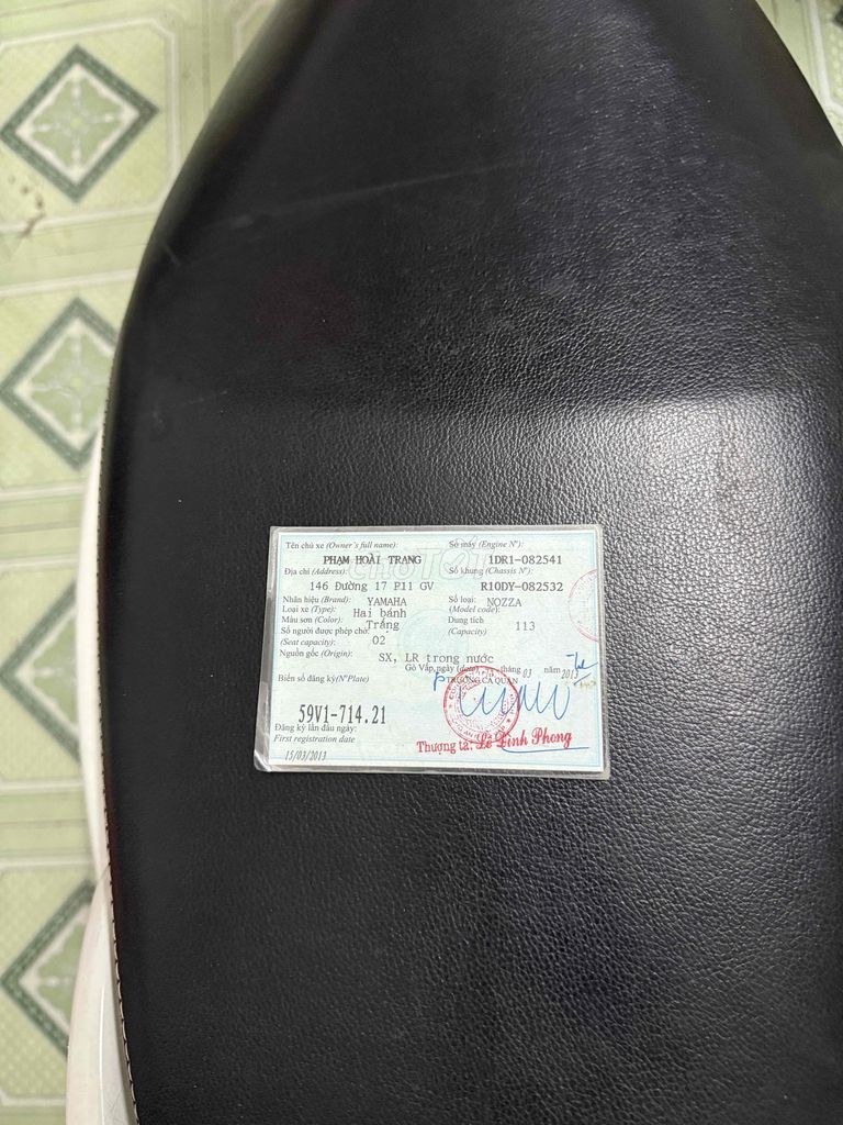 BÁN XE TAY GA YAMAHA NOZZA. Mua bán Xe máy tại Huyện Hóc Môn Tp Hồ Chí Minh được đăng bởi 26 Anh Mi hình 7