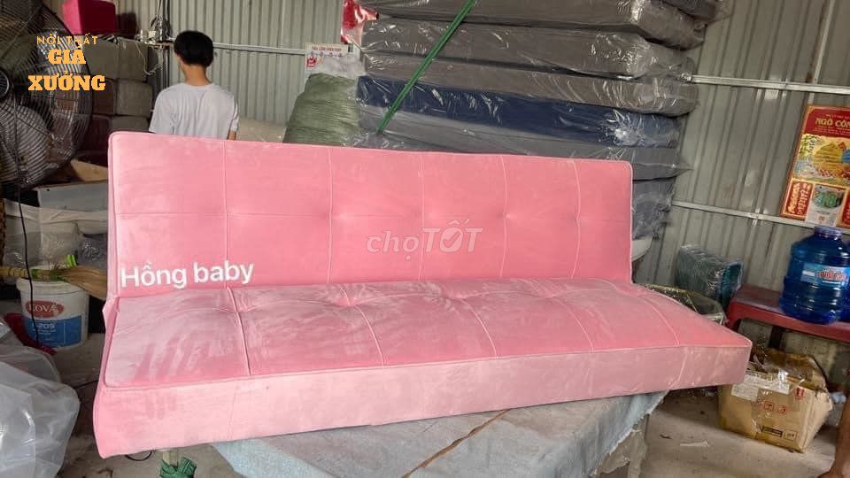 GHẾ BED == HỒNG NHUNG ---SOFA BED BABY ĐẸP