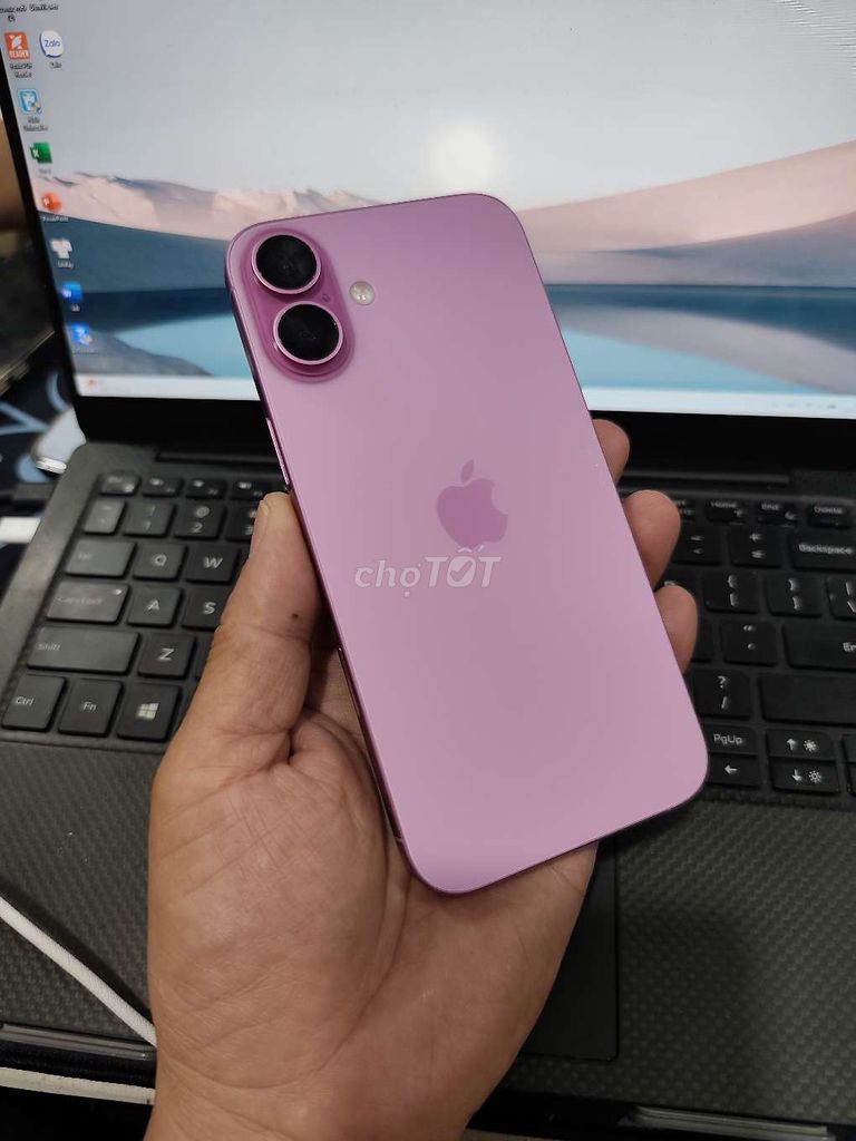 iPhone 16 Plus 256GB Hồng VN/A Đã sử dụng. Mua bán Điện thoại tại Quận Bình Thạnh Tp Hồ Chí Minh được đăng bởi Hoàng Giang hình 1