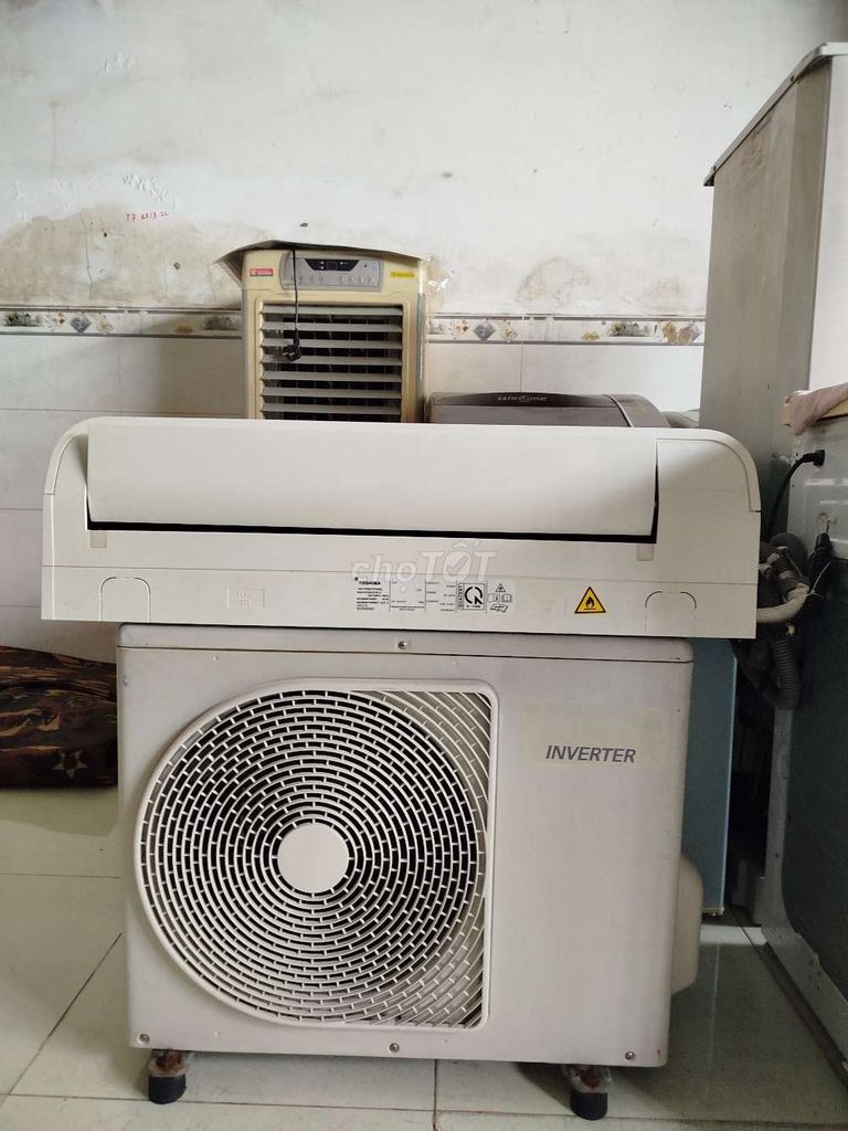 Bán máy lạnh Toshiba lá lớn inverter 1.5hp,BH 6 th. Mua bán Máy lạnh, điều hoà tại Thành phố Thủ Đức Tp Hồ Chí Minh được đăng bởi Điện Lạnh Hiệp hình 1