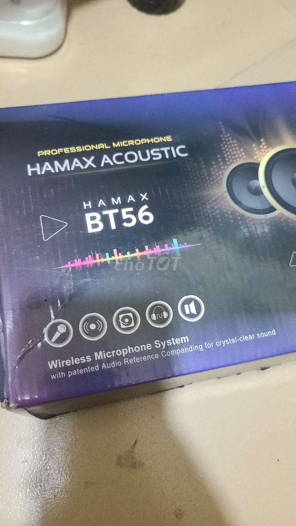 Micro không dây Hamax Acoustic BT56 Xám. Mua bán Tivi, Âm thanh tại Quận 5 Tp Hồ Chí Minh được đăng bởi nguyễn luân hình 1