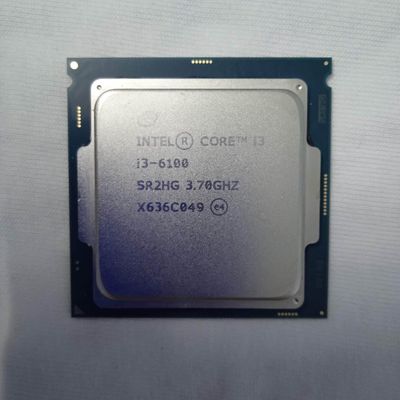 CPU Intel i3 6100, SK 1151