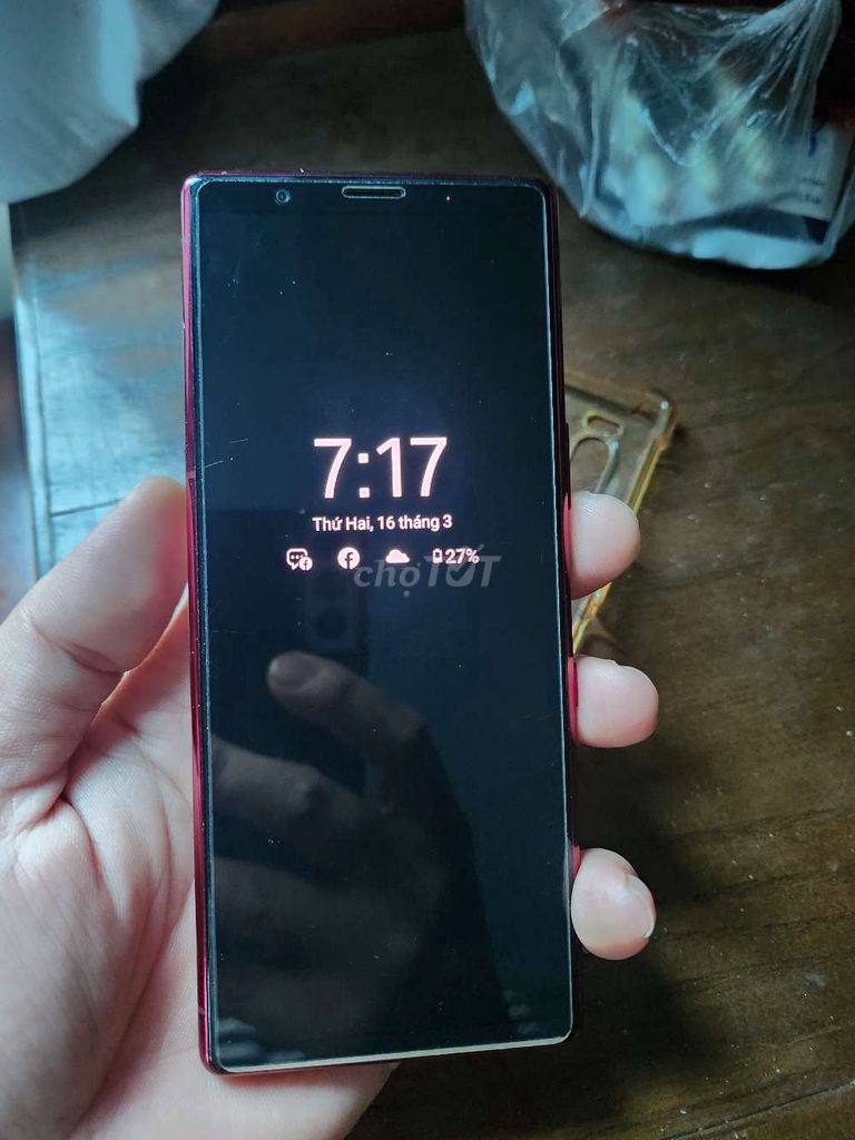 Sony Xperia 5 64GB Đỏ. Mua bán Điện thoại tại Quận Hà Đông Hà Nội được đăng bởi minho hình 1