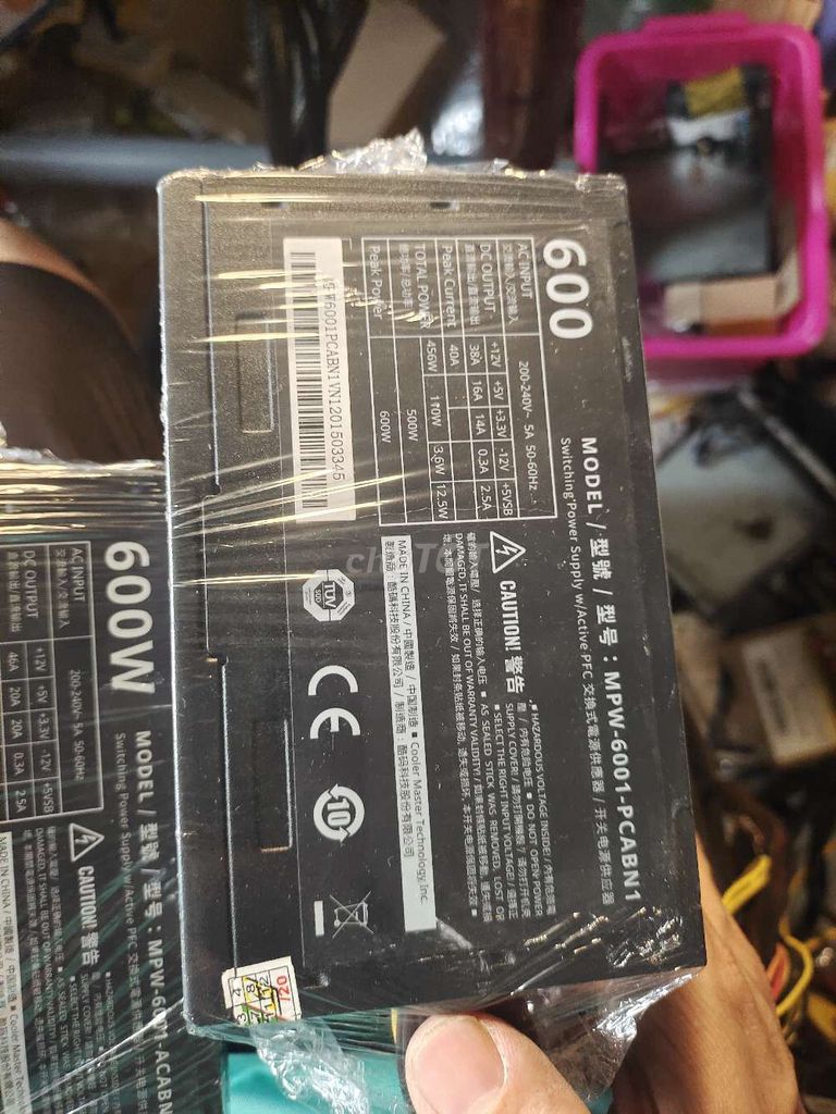 Nguồn Cooler Master Elite V3 PC600 Cũ/Hỏng. Mua bán Linh kiện (RAM, Card...) tại Thị xã Sơn Tây Hà Nội được đăng bởi Hoa Nguyen hình 1