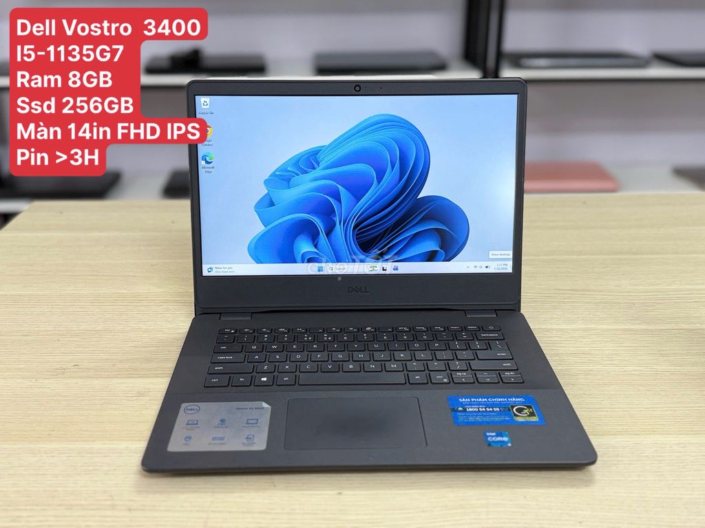 Dell Vostro 1135G7 8GB/256GB. Mua bán Laptop tại Quận Ninh Kiều Cần Thơ được đăng bởi Laptop Linh Kiện PC Nhật Mỹ CT hình 1