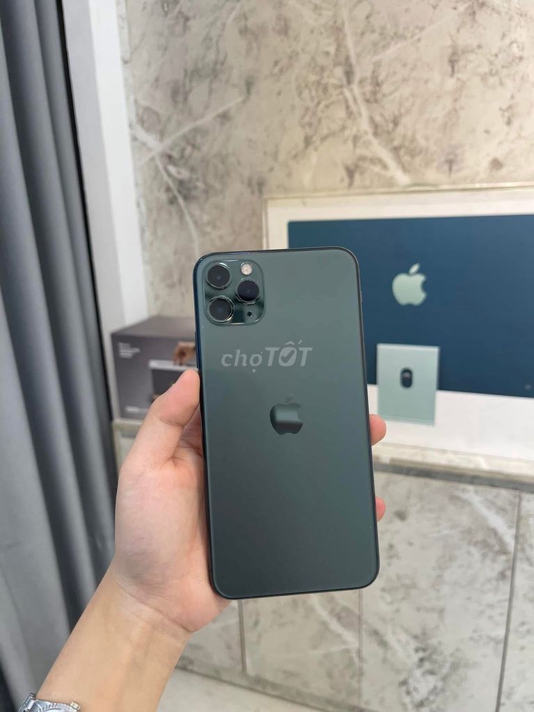 iPhone 11 Pro Max 64GB Xanh quốc tế thay pin 100. Mua bán Điện thoại tại Quận Bình Thạnh Tp Hồ Chí Minh được đăng bởi Triệu VY hình 1