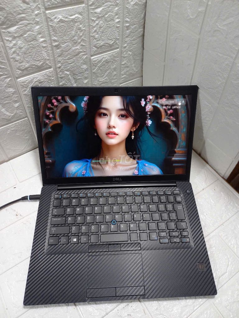 Dell 7490, core i7 8650,ram 8, ổ ssd 256,màn 14FHD