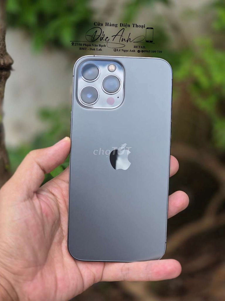Apple iPhone 13 Pro Max 128GB Xám Đã thay màn, pin. Mua bán Điện thoại tại Thành phố Buôn Ma Thuột Đắk Lắk được đăng bởi Đức Anh Retail hình 1