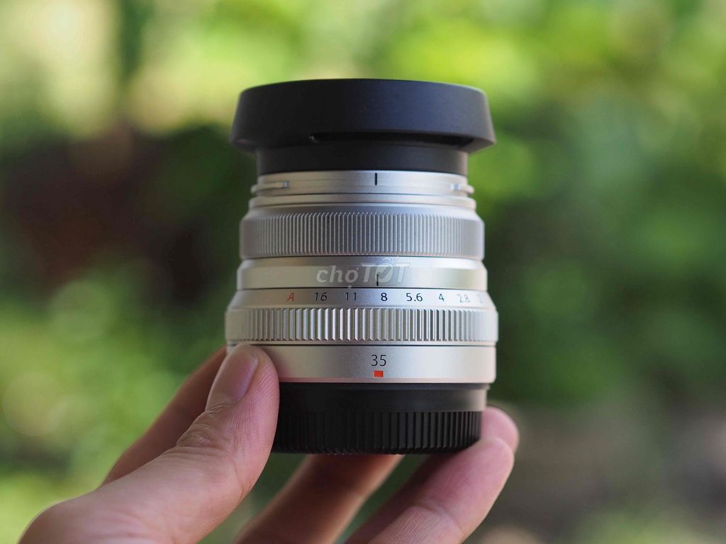 Ống kính Fujinon XF35F2 bạc. Mua bán Máy ảnh, Máy quay tại Huyện Long Thành Đồng Nai được đăng bởi Nguyễn Thế Trường hình 1