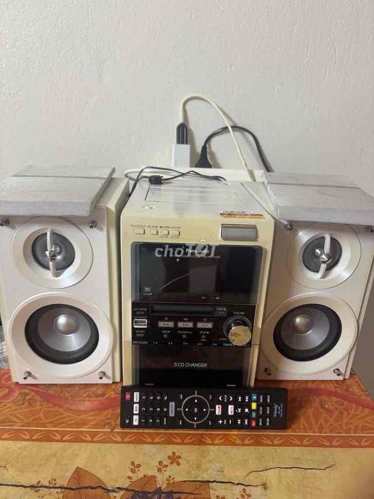 Dàn âm thanh Panasonic SC-PM03 Trắng. Mua bán Tivi, Âm thanh tại Huyện Văn Giang Hưng Yên được đăng bởi văn quang hình 1