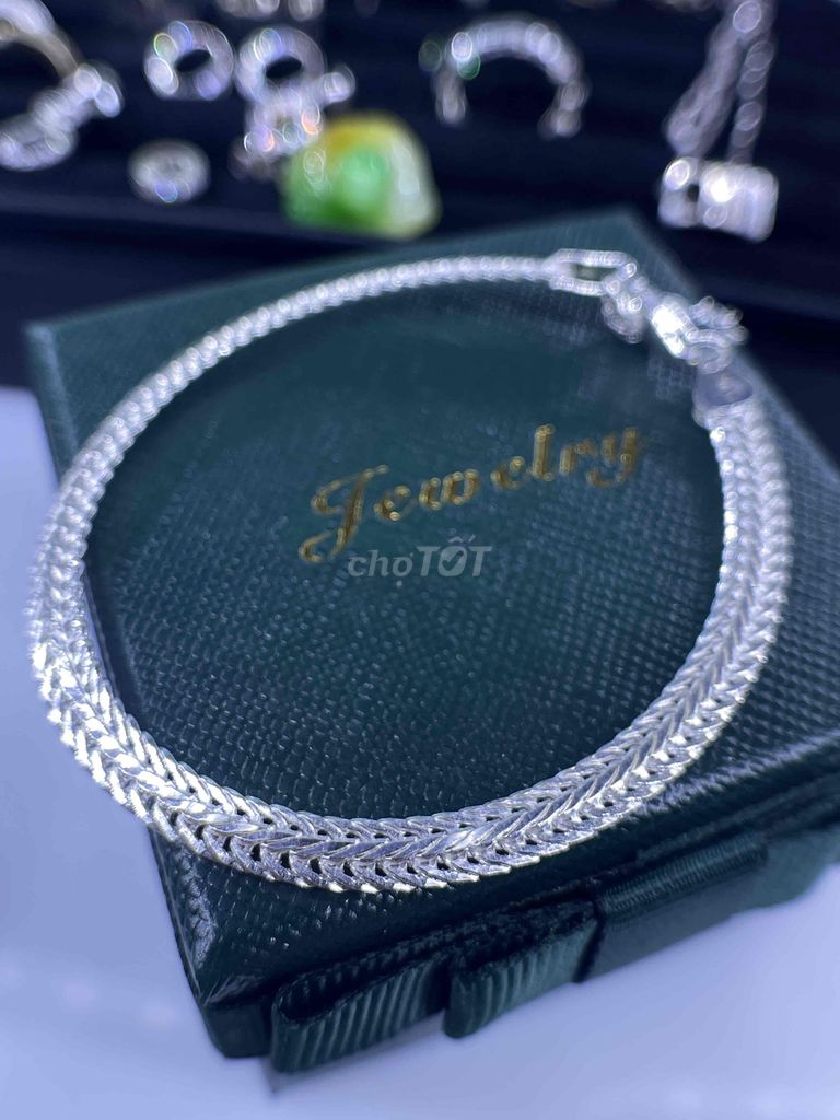 Lắc tay Bạc 950 thời trang. Mua bán Phụ kiện thời trang khác tại Quận 7 Tp Hồ Chí Minh được đăng bởi Minh Tiến Q7 hình 1