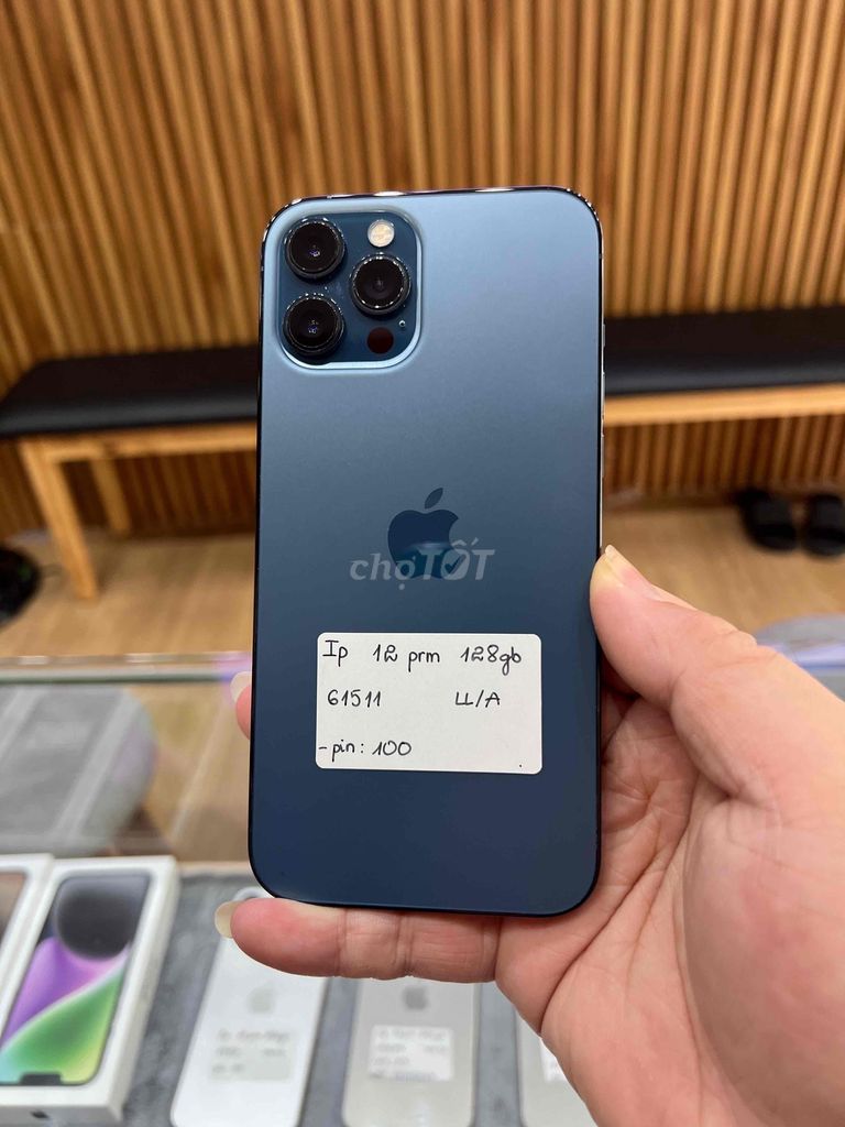 iPhone 12 Pro Max 128GB Blue Đẹp 99% pin new