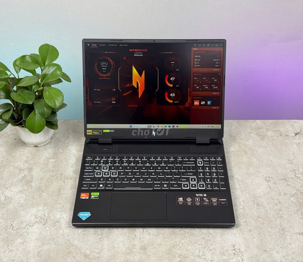 LAPTOP ACER R5 7640HS/16GB/512GB/4050 6G/16" 165HZ. Mua bán Laptop tại Thành phố Thủ Đức Tp Hồ Chí Minh được đăng bởi Z Computer hình 1