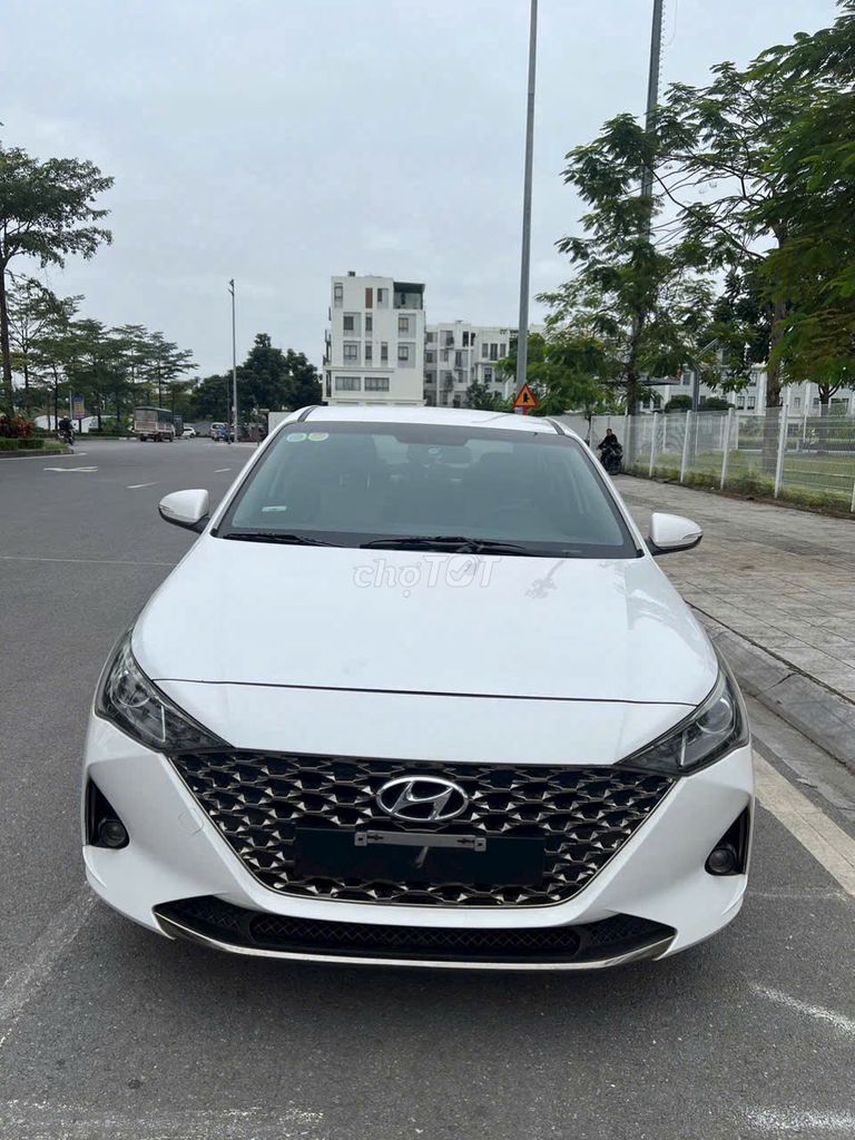 Hyundai Accent 1.4 AT 2021 màu trắng. Mua bán Ô tô tại Quận Hoàng Mai Hà Nội được đăng bởi Thanh auto hình 1