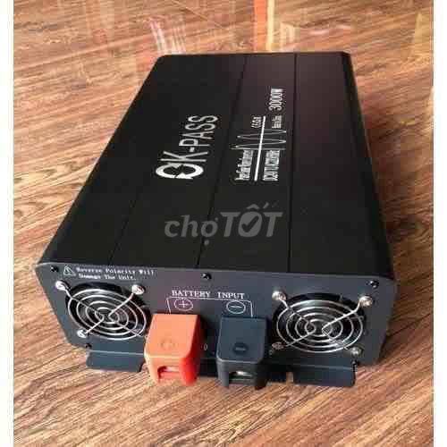 Bộ kích điện OK-PASS 3000W Đen. Mua bán Đồ chuyên dụng, Giống nuôi trồng tại Thị xã Phú Mỹ Bà Rịa - Vũng Tàu được đăng bởi Nguyễn Tài hình 1