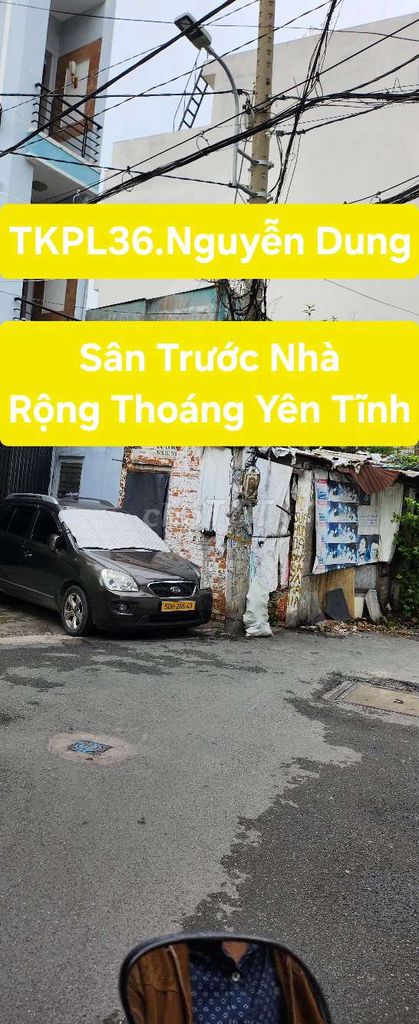 HẺM XE HƠI - NHỈNH 1 TỎI - BÌNH THẠNH